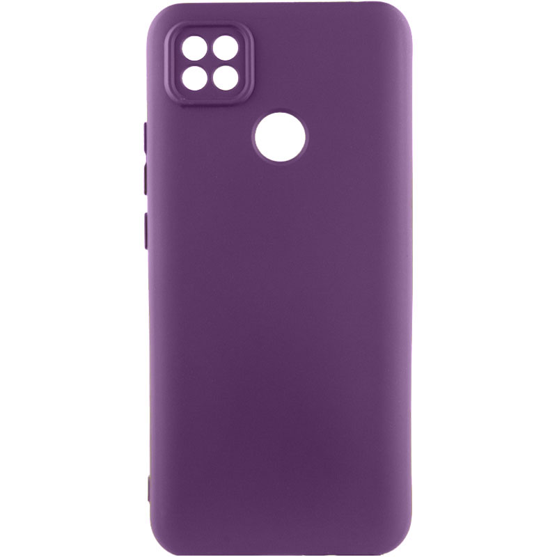 Чехол Silicone Cover Lakshmi Full Camera (A) для Xiaomi Redmi 9C (Фиолетовый / Purple)