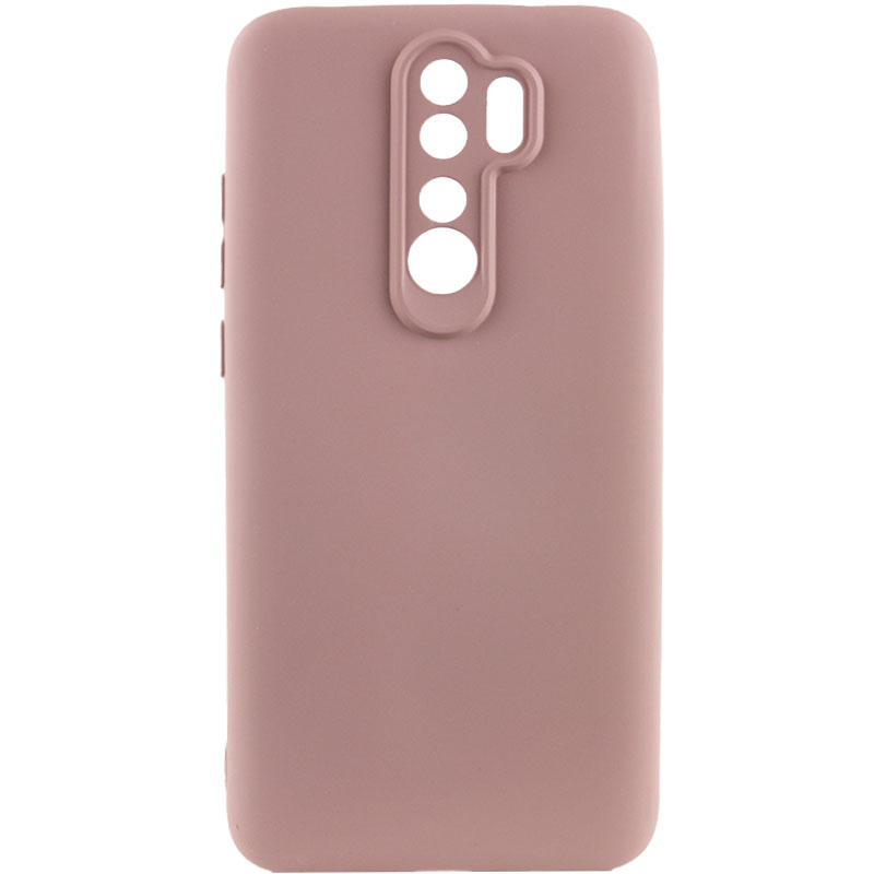 Чохол Silicone Cover Lakshmi Full Camera (A) для Xiaomi Redmi 9 (Рожевий / Pink Sand)