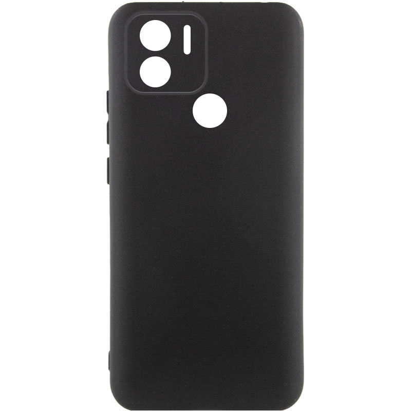 Чехол Silicone Cover Lakshmi Full Camera (A) для Xiaomi Redmi A1+ / Poco C50 / A2+ (Черный / Black)
