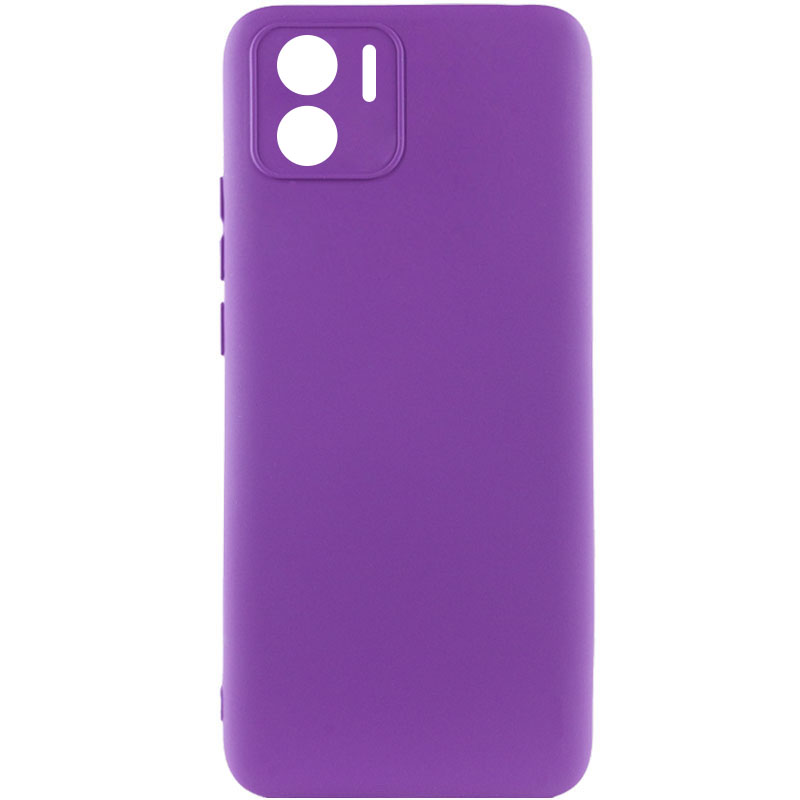 Чехол Silicone Cover Lakshmi Full Camera (A) для Xiaomi Redmi A1 / A2 (Фиолетовый / Purple)