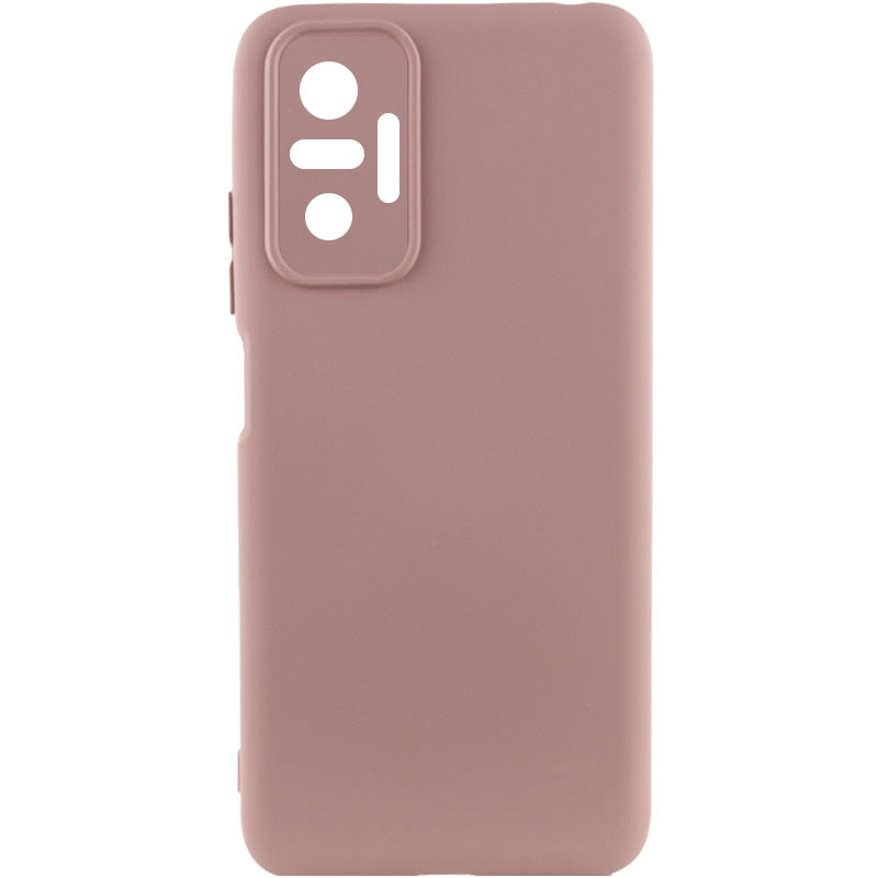 Чохол Silicone Cover Lakshmi Full Camera (A) для Xiaomi Redmi Note 10 Pro (Рожевий / Pink Sand)