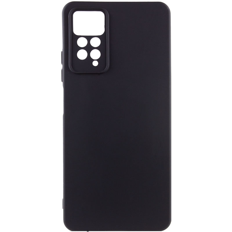 Чохол Silicone Cover Lakshmi Full Camera (A) для Xiaomi Redmi Note 11 Pro (Global) (Чорний / Black)