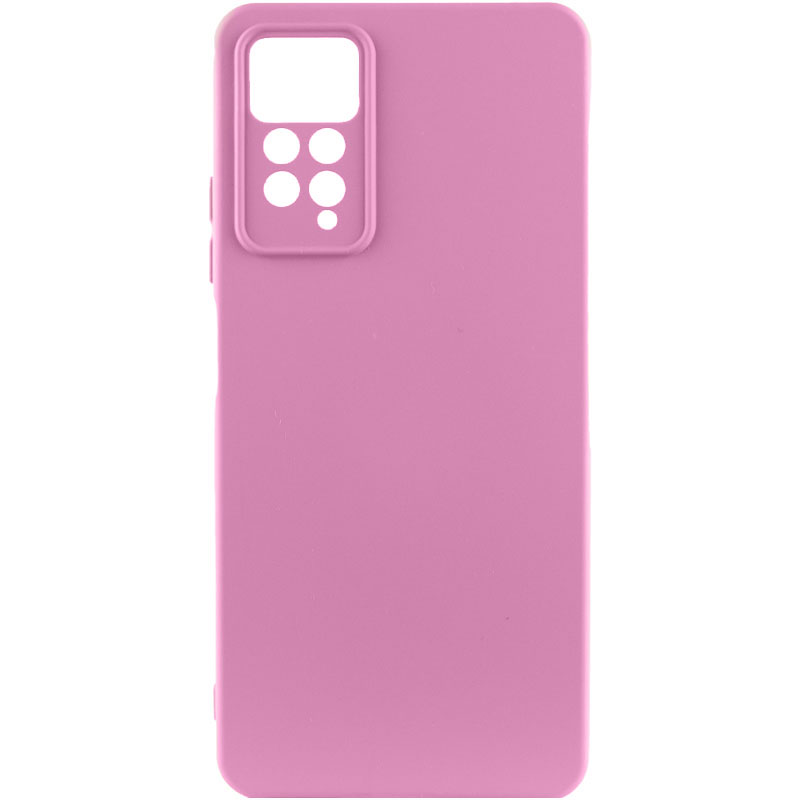 Чохол Silicone Cover Lakshmi Full Camera (A) для Xiaomi Redmi Note 11 Pro (Global) (Рожевий / Pink)
