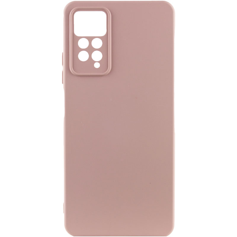 Чохол Silicone Cover Lakshmi Full Camera (A) для Xiaomi Redmi Note 11 Pro (Global) (Рожевий / Pink Sand)