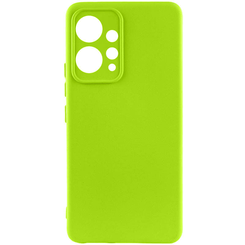 Чехол Silicone Cover Lakshmi Full Camera (A) для Xiaomi Redmi Note 12 4G (Салатовый / Neon Green)