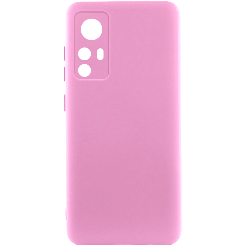Чехол Silicone Cover Lakshmi Full Camera (A) для Xiaomi Redmi Note 12S (Розовый / Pink)
