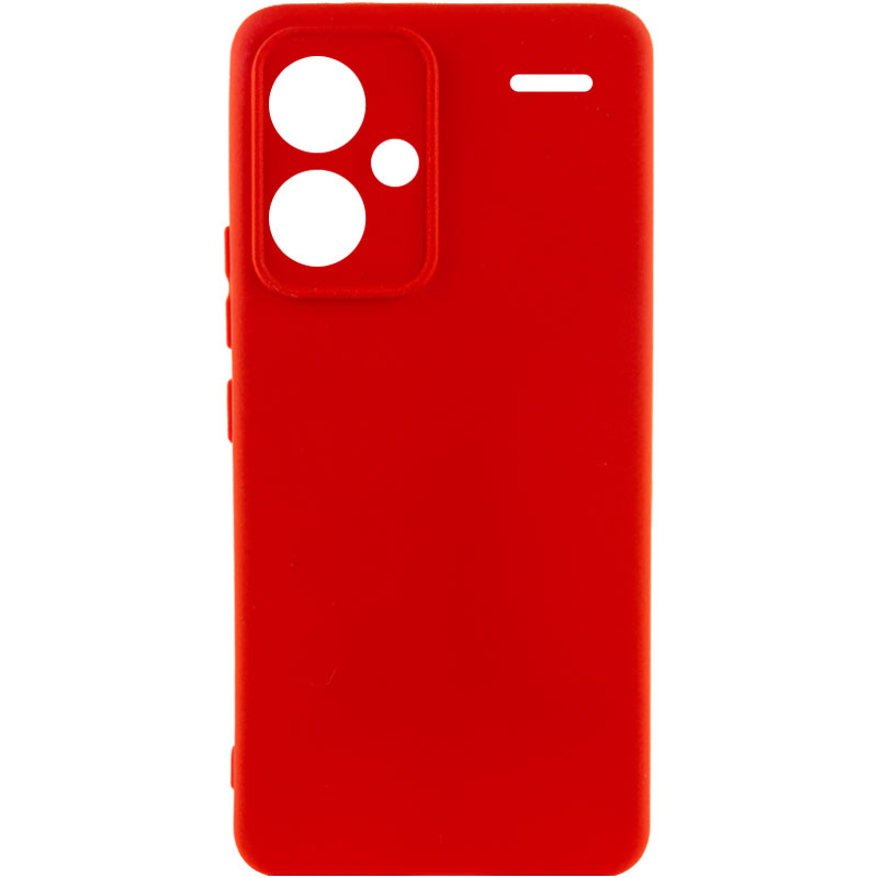 Чохол Silicone Cover Lakshmi Full Camera (A) для Xiaomi Redmi Note 13 Pro+ (Червоний / Red)