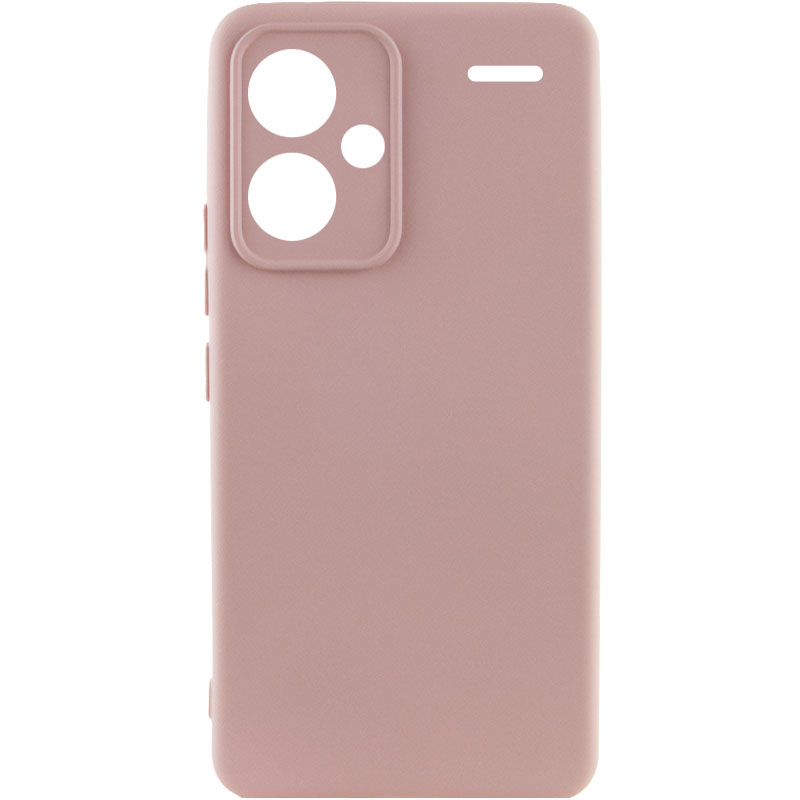 Чехол Silicone Cover Lakshmi Full Camera (A) для Xiaomi Redmi Note 13 Pro+ (Розовый / Pink Sand)