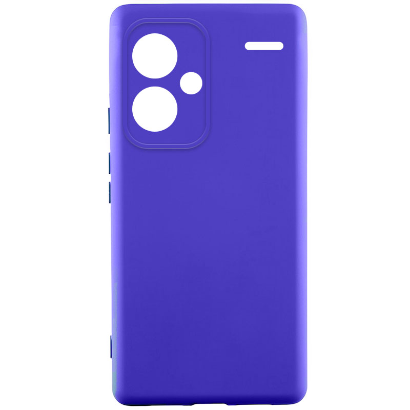 Чохол Silicone Cover Lakshmi Full Camera (A) для Xiaomi Redmi Note 13 Pro+ (Синій / Iris)