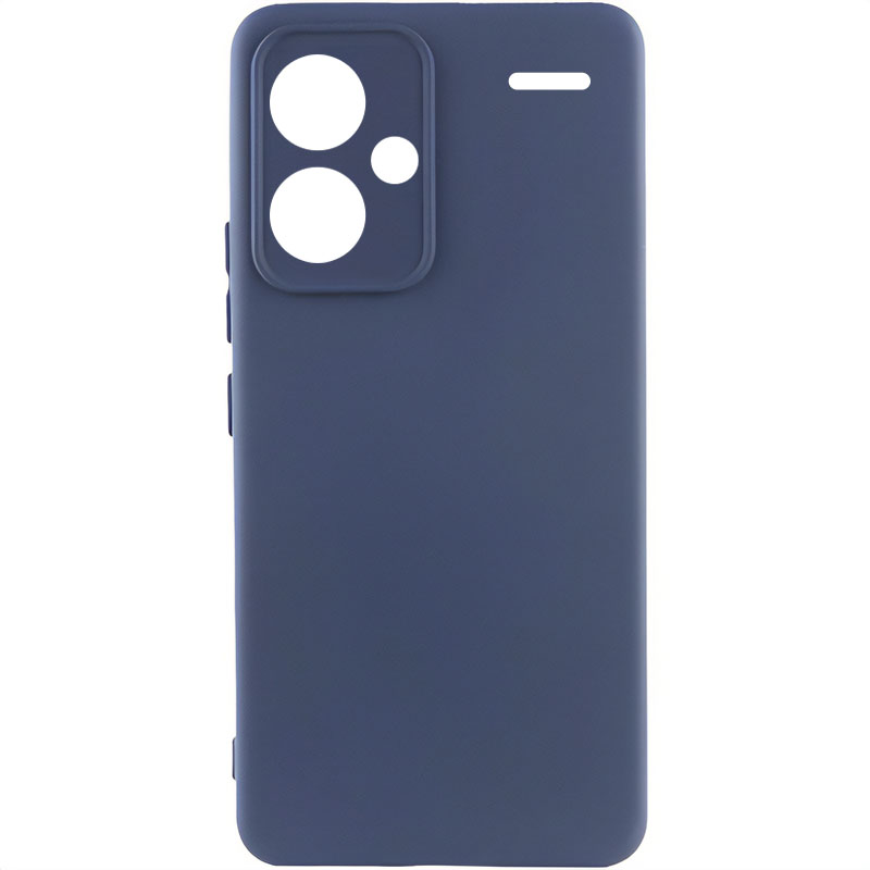 Чохол Silicone Cover Lakshmi Full Camera (A) для Xiaomi Redmi Note 13 Pro+ (Синій / Midnight Blue)