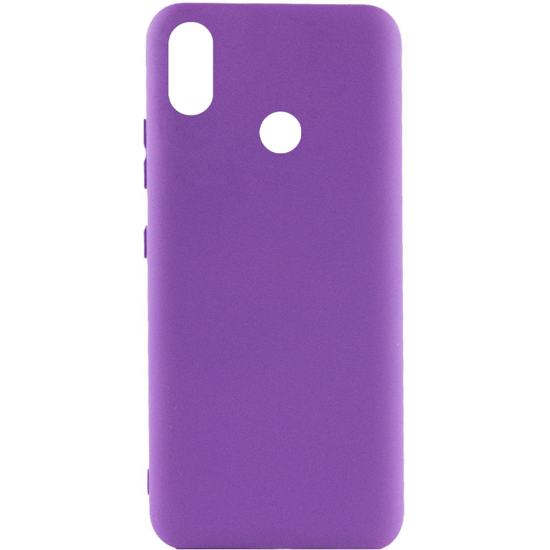 Чохол Silicone Cover Lakshmi Full Camera (A) для Xiaomi Redmi Note 5 Pro / Note 5 (AI Dual Camera) (Фіолетовий / Purple)