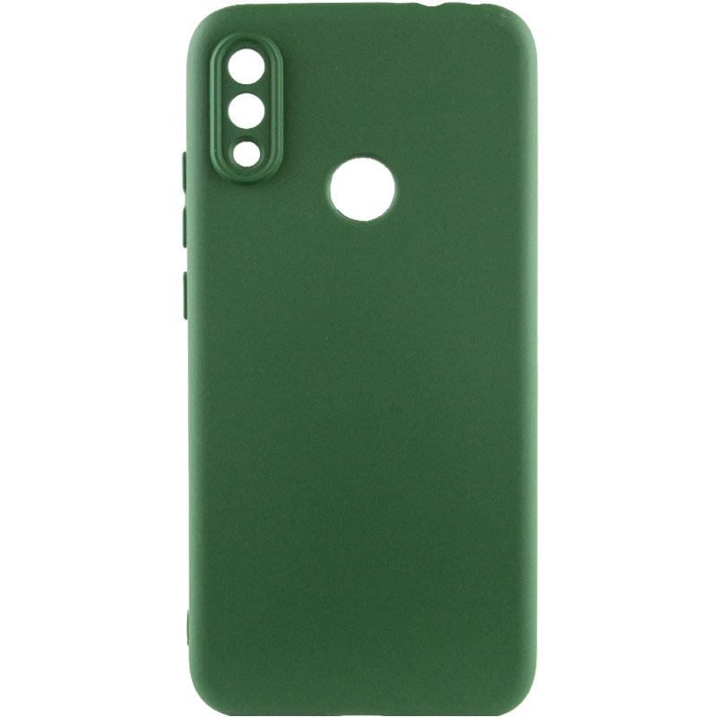 Чехол Silicone Cover Lakshmi Full Camera (A) для Xiaomi Redmi Note 7 Pro (Зеленый / Dark green)