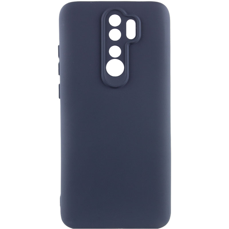 Чехол Silicone Cover Lakshmi Full Camera (A) для Xiaomi Redmi Note 8 Pro (Синий / Midnight Blue)