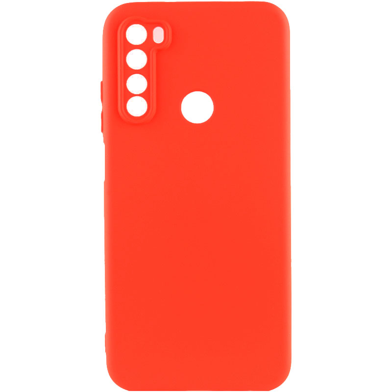 Чехол Silicone Cover Lakshmi Full Camera (A) для Xiaomi Redmi Note 8T (Красный / Red)