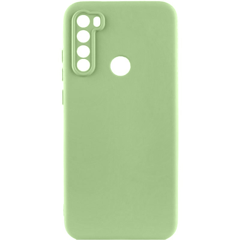 Чехол Silicone Cover Lakshmi Full Camera (A) для Xiaomi Redmi Note 8T (Зеленый / Pistachio)