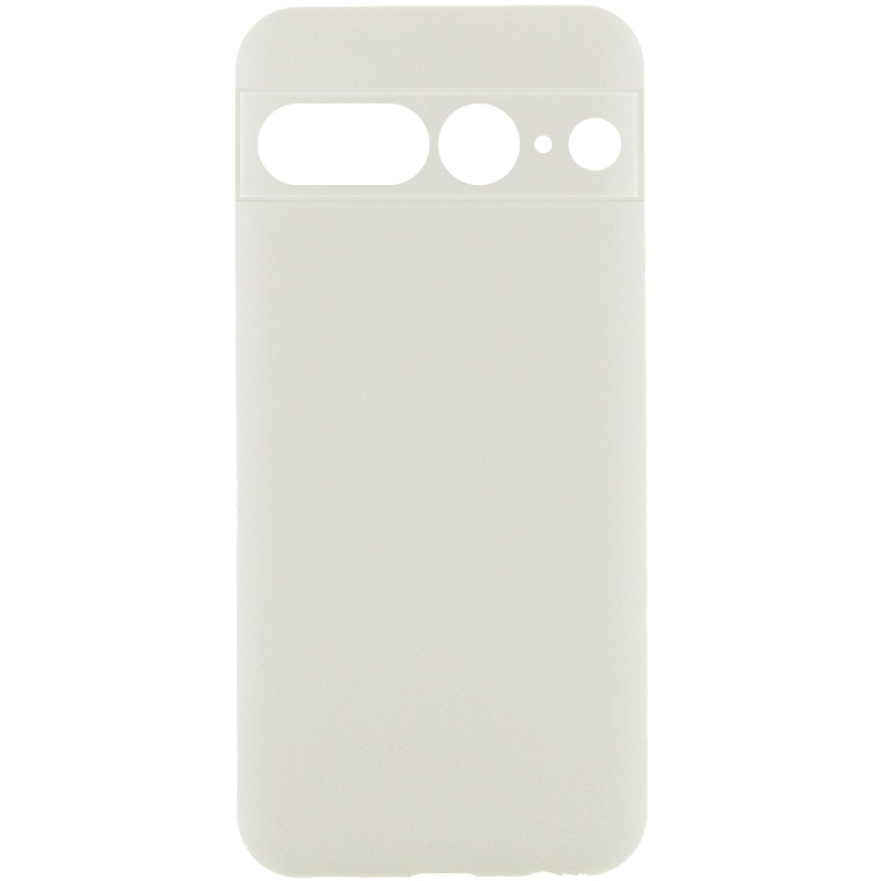 Чехол Silicone Cover Lakshmi Full Camera (AA) для Google Pixel 7 Pro (Белый / White)