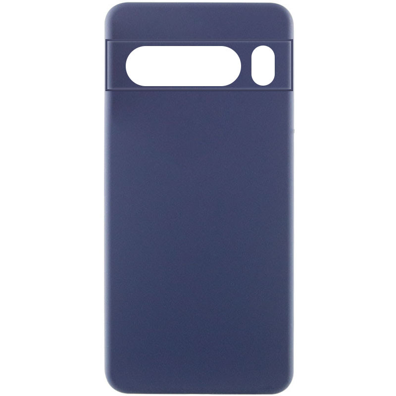 Чохол Silicone Cover Lakshmi Full Camera (AA) для Google Pixel 8 Pro (Синій / Midnight blue)