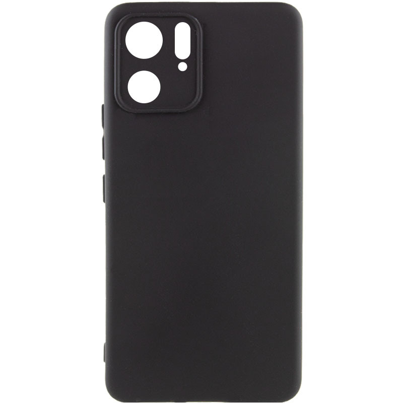 Чохол Silicone Cover Lakshmi Full Camera (AA) для Motorola Edge 40 (Чорний / Black)