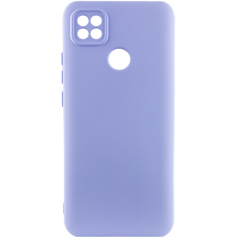 Чехол Silicone Cover Lakshmi Full Camera (AA) для Oppo A15s / A15 (Сиреневый / Dasheen)