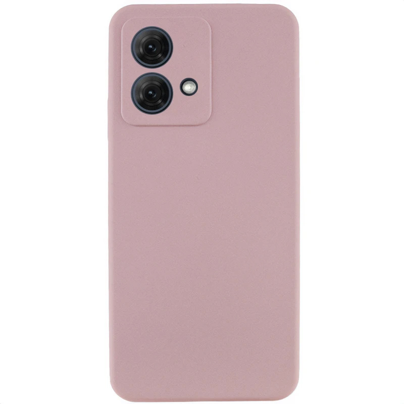 Чохол Silicone Cover Lakshmi Full Camera (AA) для Samsung Galaxy A04e (Рожевий / Pink Sand)