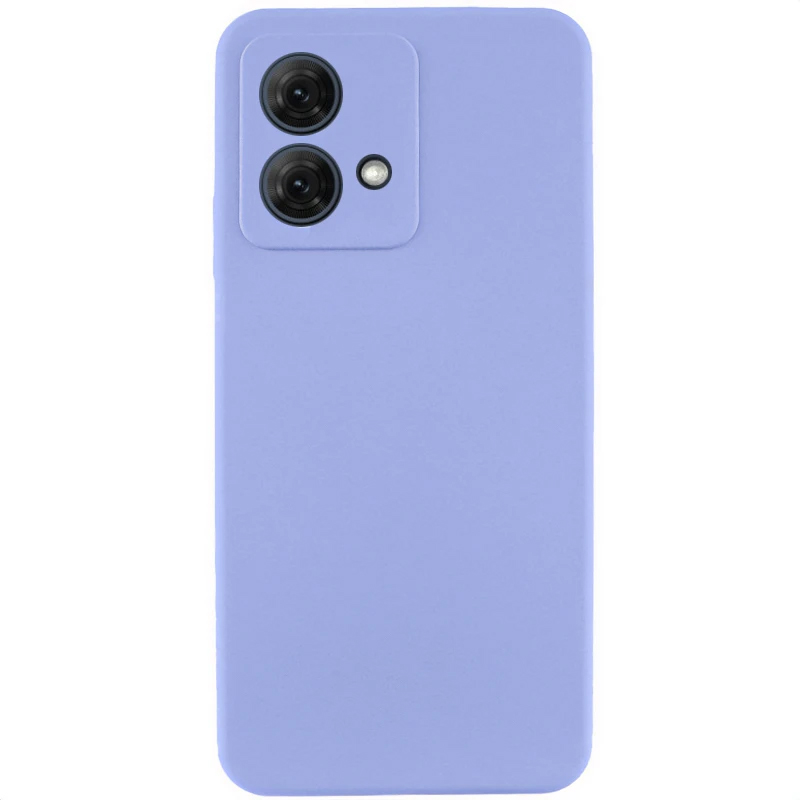 Чохол Silicone Cover Lakshmi Full Camera (AA) для Samsung Galaxy A04e (Бузковий / Dasheen)