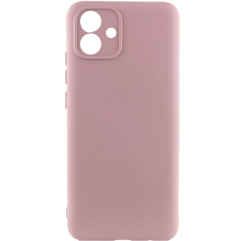 Чехол Silicone Cover Lakshmi Full Camera (AA) для Samsung Galaxy A04 (Розовый / Pink Sand)