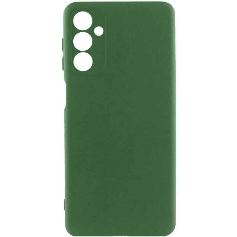 Чехол Silicone Cover Lakshmi Full Camera (AA) для Samsung Galaxy A04s / A13 5G (Зеленый / Dark green)