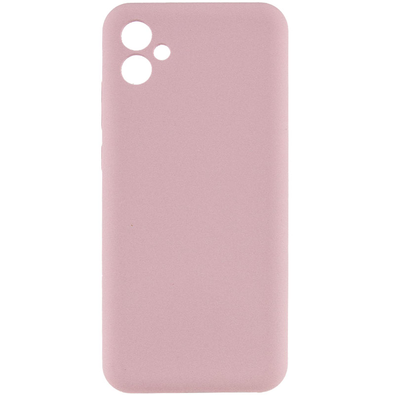 Чехол Silicone Cover Lakshmi Full Camera (AA) для Samsung Galaxy A06 (Розовый / Pink Sand)