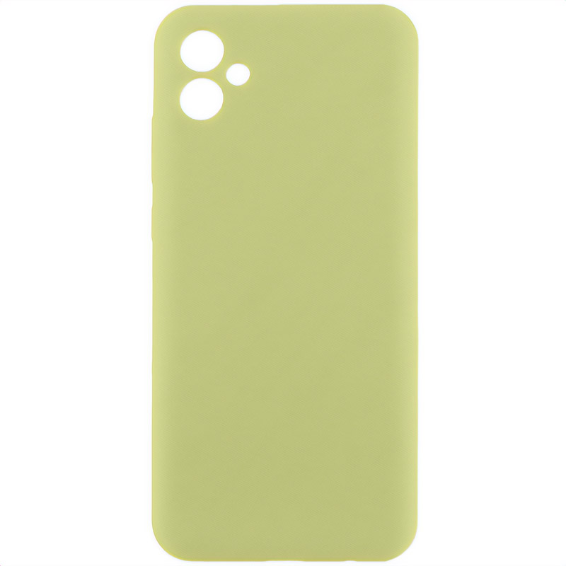 Чохол Silicone Cover Lakshmi Full Camera (AA) для Samsung Galaxy A06 (Жовтий / Mellow Yellow)