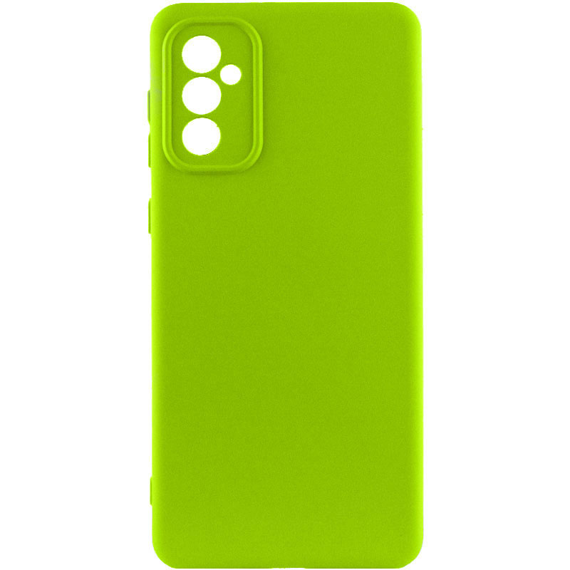 Чохол Silicone Cover Lakshmi Full Camera (AA) для Samsung Galaxy A16 5G (Салатовий / Neon green)