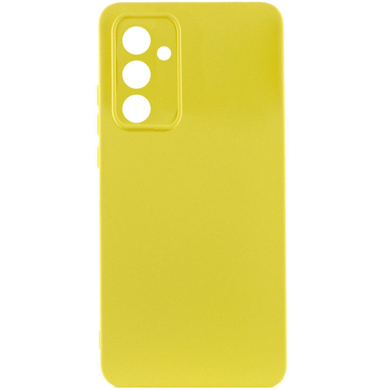 Чехол Silicone Cover Lakshmi Full Camera (AA) для Samsung Galaxy A16 4G/5G (Желтый / Flash)