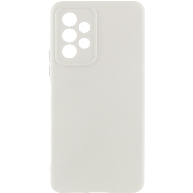 Чехол Silicone Cover Lakshmi Full Camera (AA) для Samsung Galaxy A23 4G (Белый / White)