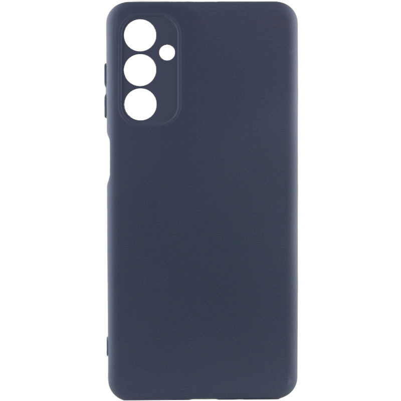 Чехол Silicone Cover Lakshmi Full Camera (AA) для Samsung Galaxy A23 4G (Синий / Midnight Blue)