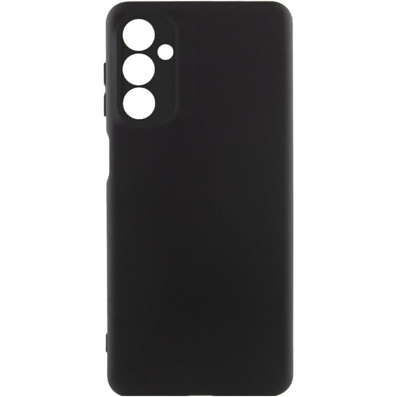 Чехол Silicone Cover Lakshmi Full Camera (AA) для Samsung Galaxy A24 4G (Черный / Black)