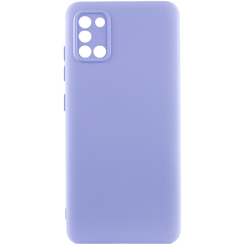 Чохол Silicone Cover Lakshmi Full Camera (AA) для Samsung Galaxy A31 (Бузковий / Dasheen)