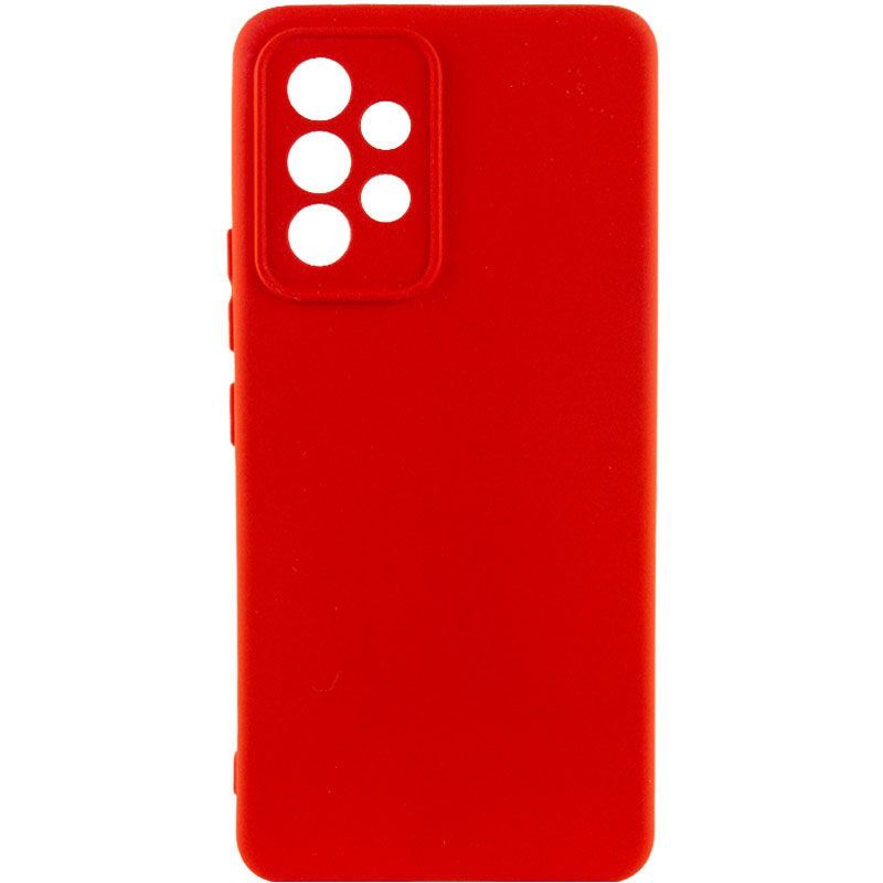 Чохол Silicone Cover Lakshmi Full Camera (AA) для Samsung Galaxy A33 5G (Червоний / Red)