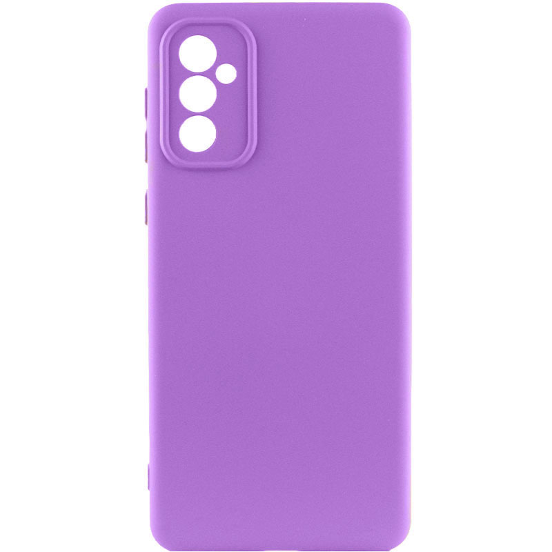 Чохол Silicone Cover Lakshmi Full Camera (AA) для Samsung Galaxy A35 (Фіолетовий / Purple)