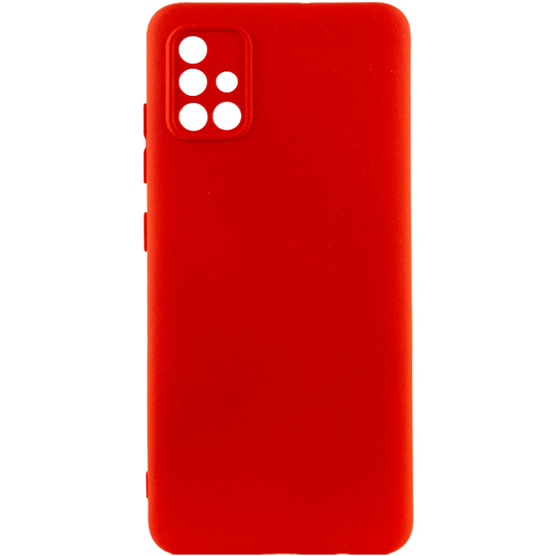 Чехол Silicone Cover Lakshmi Full Camera (AA) для Samsung Galaxy A51 (Красный / Red)