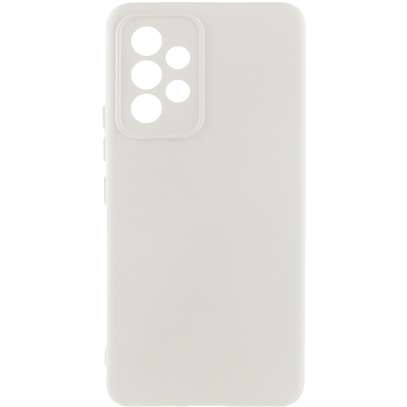 Чехол Silicone Cover Lakshmi Full Camera (AA) для Samsung Galaxy A52s (Белый / White)