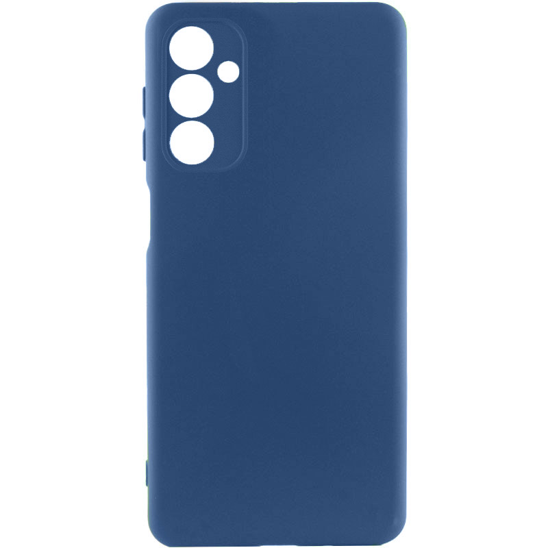 Чехол Silicone Cover Lakshmi Full Camera (AA) для Samsung Galaxy M23 5G / M13 4G (Синий / Navy Blue)