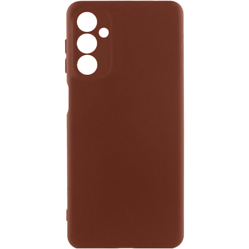 Чохол Silicone Cover Lakshmi Full Camera (AA) для Samsung Galaxy M35 5G (Коричневий / Brown)