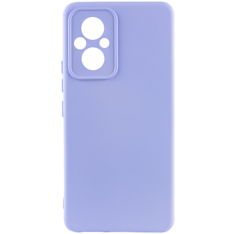 Чехол Silicone Cover Lakshmi Full Camera (AA) для Xiaomi Poco M5 (Сиреневый / Dasheen)