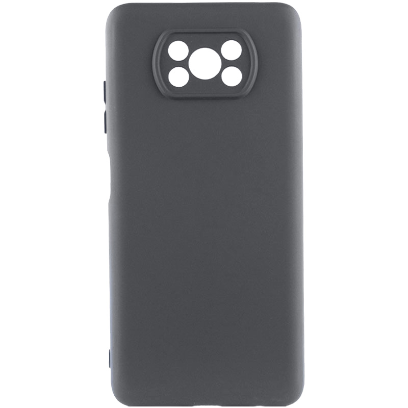 Чехол Silicone Cover Lakshmi Full Camera (AA) для Xiaomi Poco X3 NFC / Poco X3 Pro (Шоколадный / Chocolate)