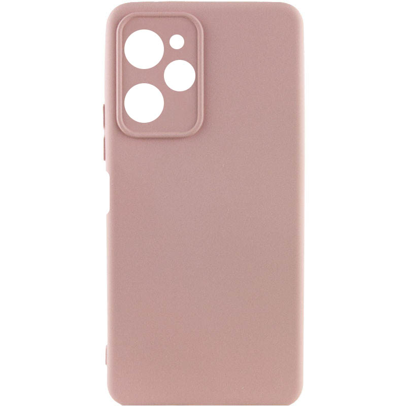 Чехол Silicone Cover Lakshmi Full Camera (AA) для Xiaomi Poco X5 Pro 5G (Розовый / Pink Sand)