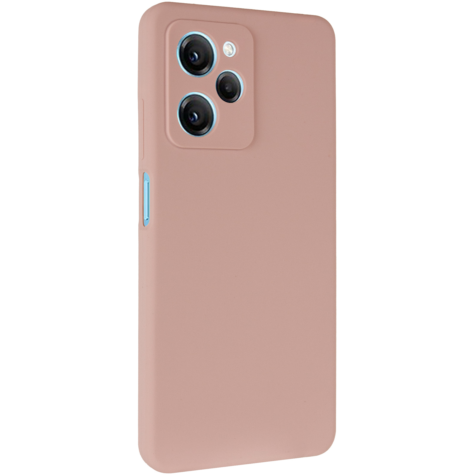 Чехол Silicone Cover Lakshmi Full Camera (AA) для Xiaomi Poco X5 Pro 5G (Розовый / Pink Sand)