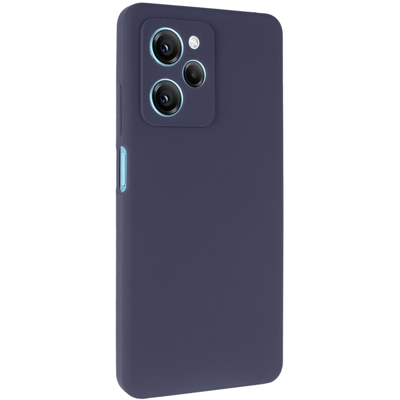 Чехол Silicone Cover Lakshmi Full Camera (AA) для Xiaomi Poco X5 Pro 5G (Синий / Midnight Blue)