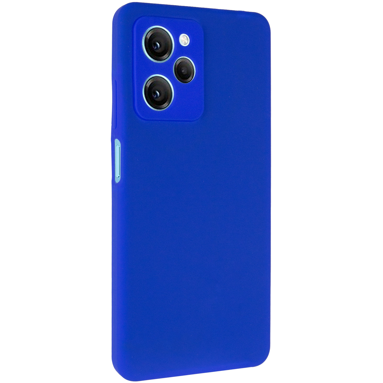 Чехол Silicone Cover Lakshmi Full Camera (AA) для Xiaomi Poco X5 Pro 5G (Синий / Iris)