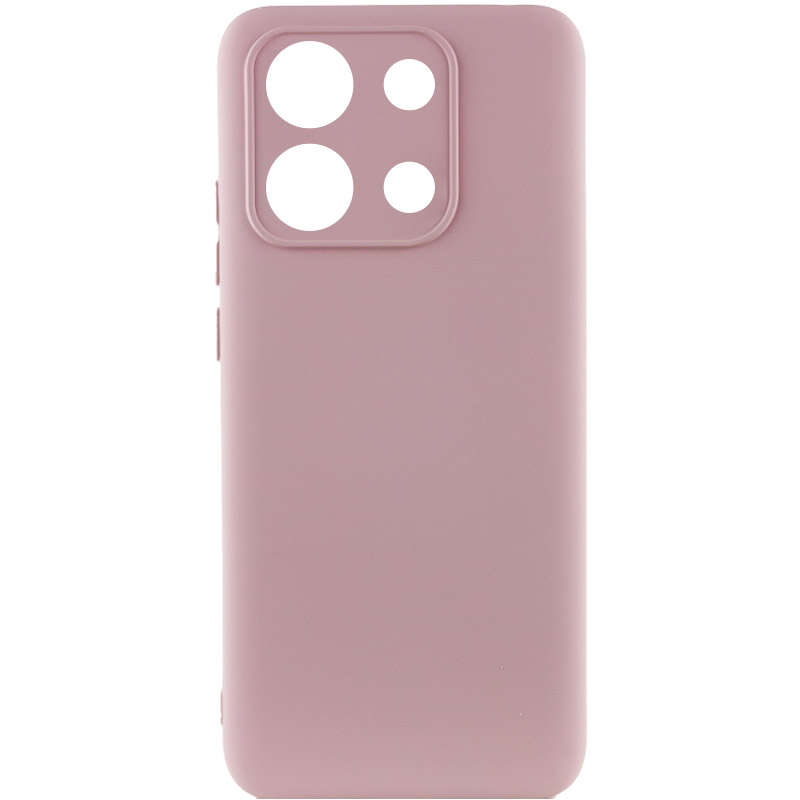 Чехол Silicone Cover Lakshmi Full Camera (AA) для Xiaomi Poco X6 Pro (Розовый / Pink Sand)