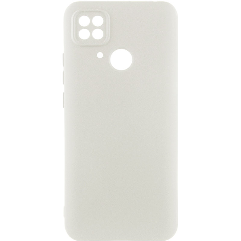 Чохол Silicone Cover Lakshmi Full Camera (AA) для Xiaomi Redmi 10C (Білий / White)