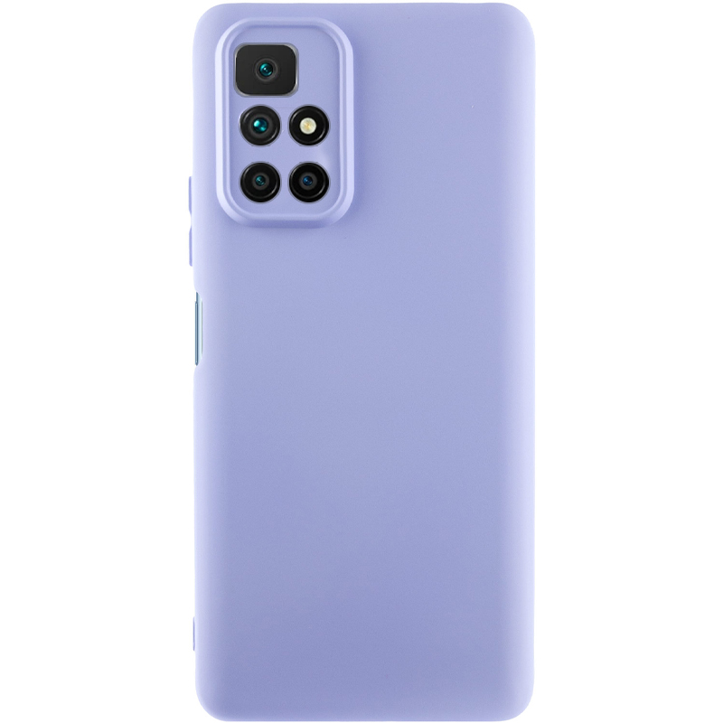 Чехол Silicone Cover Lakshmi Full Camera (AA) для Xiaomi Redmi 10 (Сиреневый / Dasheen)